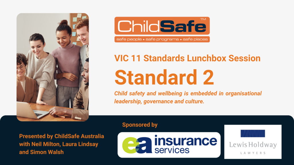 Standard 2 - VIC 11 Standards Lunchbox Sessions