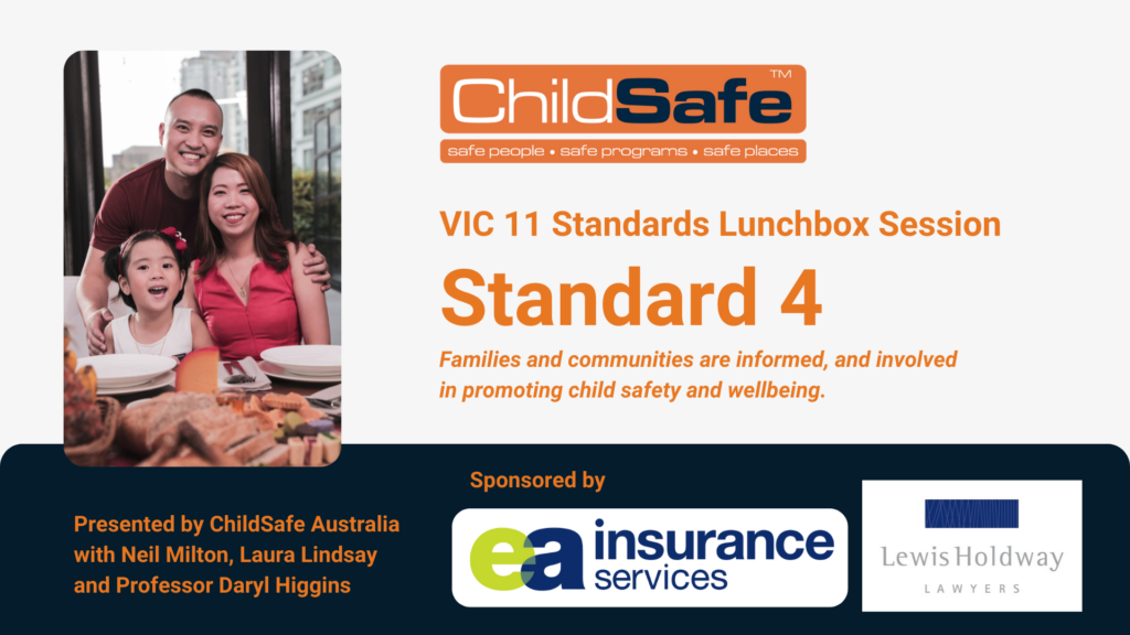 Standard 4 - VIC 11 Standards Lunchbox Sessions