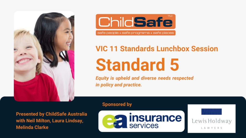 Standard 5 - VIC 11 Standards Lunchbox Sessions
